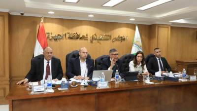 محافظ الجيزة.. الاستعداد الجيد لاستقبال فصل الشتاء وموسم هطول الأمطار