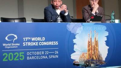 رئيس الشبكة القومية للسكتة الدماغية في المؤتمر العلمي للمرض ببرشلونة