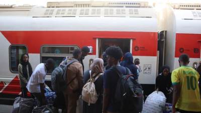 السكة الحديد تسيّر الرحلة 28 ضمن مشروع العودة الطوعية للسودانيين 