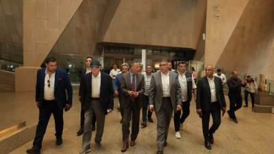 محافظ الجيزة يستقبل مستشار رئيس الجمهورية لمتابعة الاستعدادات النهائية للمتحف المصري الكبير