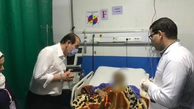 نائب وزير الصحة يتفقد مستشفى النوبارية المركزي.. ويوجه بتذليل المعوقات أمام المرضى
