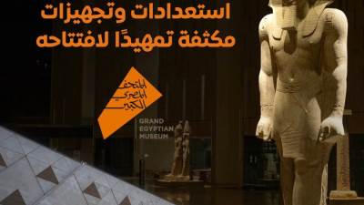 استعدادات الشرقية بشاشات عرض لنقل فعاليات افتتاح المتحف المصري الكبير