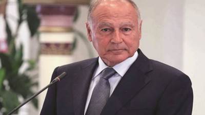 أبو الغيط: جهود إقليمية ودولية لمساعدة لبنان على تجاوز أزمته