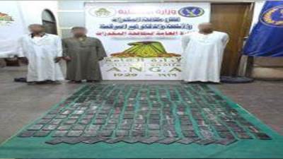 ضبط بؤر إجرامية لتجارة المخدرات والأسلحة النارية بنطاق عدد من المحافظات