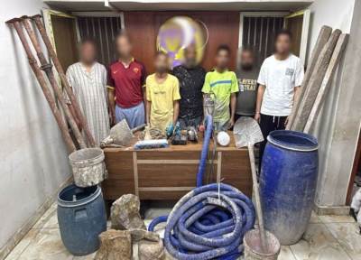 ضبط 7 أشخاص بالقاهرة لقيامهم بالحفر والتنقيب عن الآثار