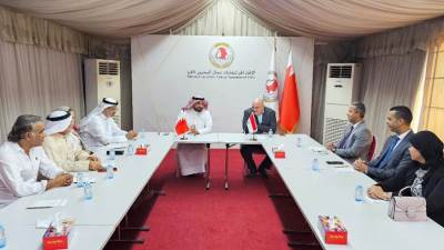 الاتحاد الحُر لنقابات عمال البحرين يستقبل وفد نقابة النيابات والمحاكم المصري 