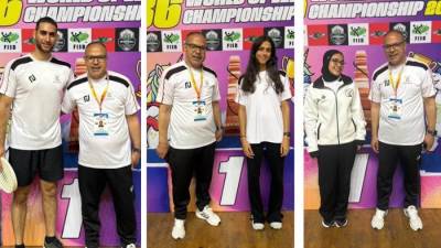 مصر تكتسح الفرق العالمية فى بطولة العالم لكرة السرعة بالهند