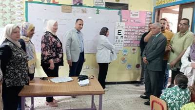 "عيون أطفالنا مستقبلنا".. مبادرة تستهدف 488 ألف تلميذ ابتدائي ببني سويف