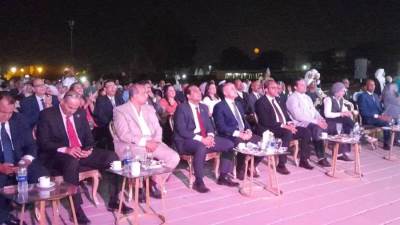 احتفالية مبهرة بمعبد دندرة.. ضمن مهرجان قنا للفنون والحرف التراثية