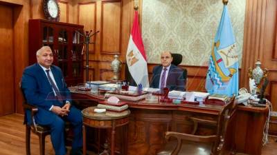 مناقشة سبل تعزيز التعاون مع هيئة قضايا الدولة لحماية المال العام وتحقيق سيادة القانون