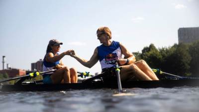ممشى أهل مصر يحتضن أول تحدي للتجديف الرباعي في نهر النيل بالتعاون مع اتحاد التجديف