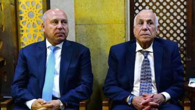 الفريق كامل الوزير يقدم واجب العزاء لوفاة محمد صبري (صور)