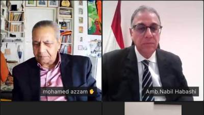 نائب وزير الخارجية يبحث مع أعضاء الجالية المصرية في النمسا زيادة الربط بقضايا الوطن