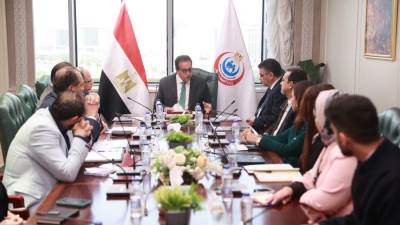 وزير الصحة يتابع تقييم التكنولوجيا الصحية بالتعاون مع المعهد البريطاني