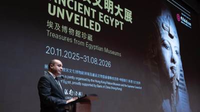 مؤتمر صحفى على هامش افتتاح معرض..كنوز من المتاحف المصرية