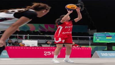 مواجهات قوية للفراعنة في كرة السلة 3/3 بنصف نهائي دورة التضامن الإسلامي