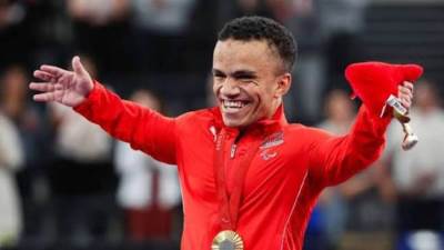 محمد المنياوي يحصد ذهبية رفع الأثقال البارالمبي بالتضامن الإسلامي