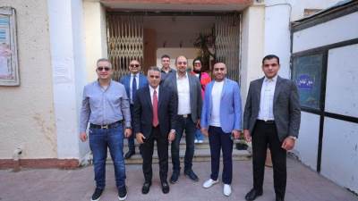 أحمد فتحي يتفقد سير العملية الانتخابية في مدينة نصر ومصر الجديدة والنزهة