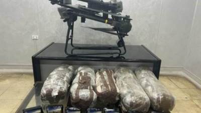 إحباط محاولة تهريب 35 كيلوجرام مخدرات بطائرة درون
