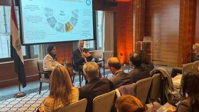 بعثة الأعمال المصرية في لندن للترويج للحوافز الاستثمارية بقطاع التعدين