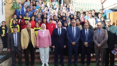 محافظ بني سويف يفتتح معرض العلوم والهندسة لاختيار المشروعات المشاركة ضمن المسابقة العالمية" ISEF" "