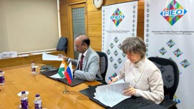 روسيا والهند توقعان مذكرة لتعزيز المشاريع الصناعية الروسية في الهند