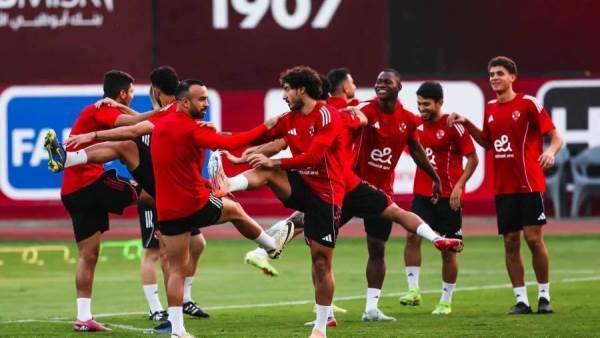 دوري أبطال أفريقيا| الأهلي يختتم استعداده لمباراة شبيبة القبائل
