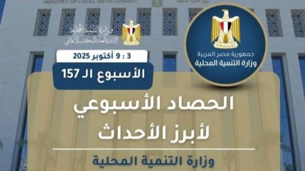 بالإنفوجراف.. " التنمية المحلية × أسبوع "