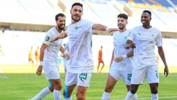 المصري يعبر زيسكو بثلاثية مثيرة في الكونفدرالية الأفريقية